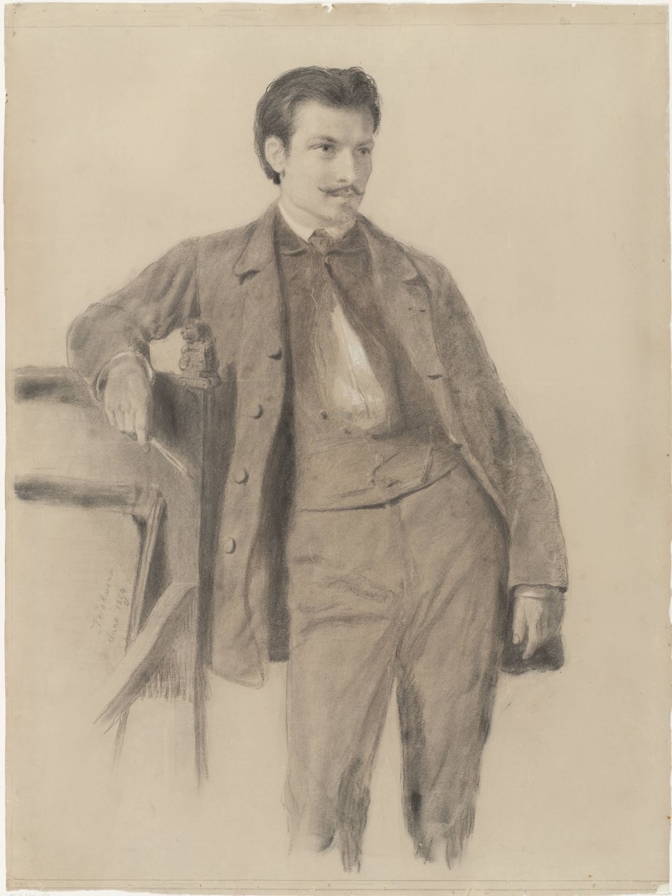 Portrait de Johan Daniël Koelman - Eastman Johnson
