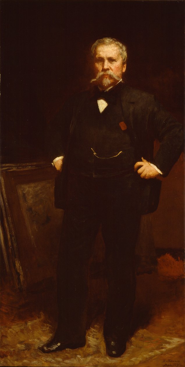 Autoportrait - Eastman Johnson