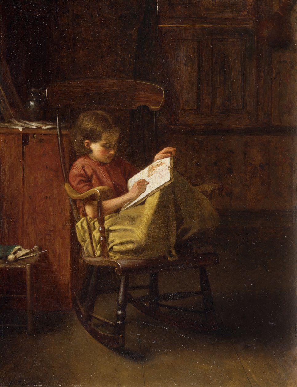 Le Rocker de Boston - Eastman Johnson