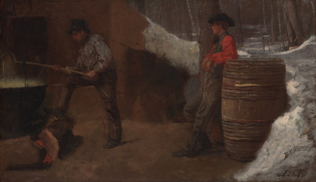 Le camp de la fabrication du sucre d