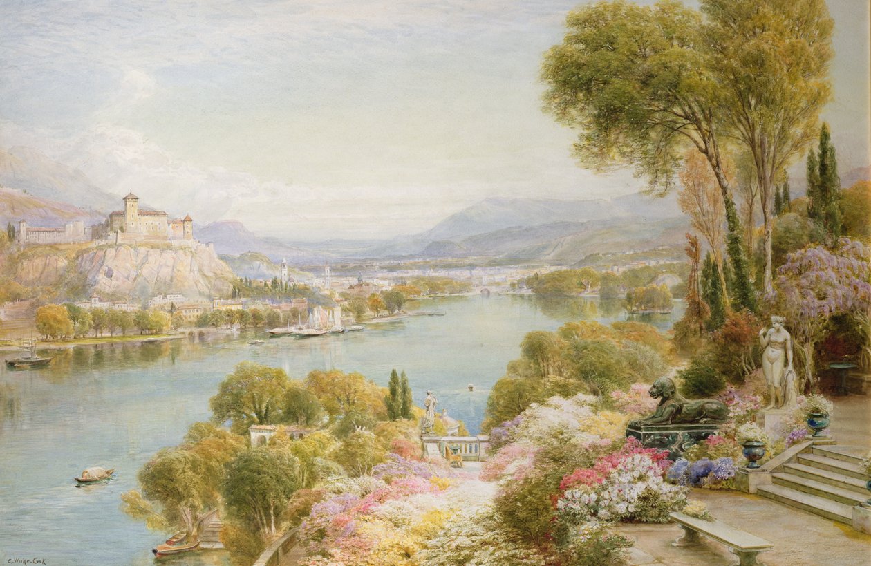 Lac Majeur - Ebenezer Wake-Cook