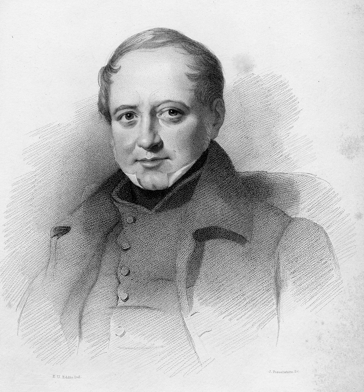 John Herman Merivale, gravé par James Posselwhite - Eden Upton Eddis