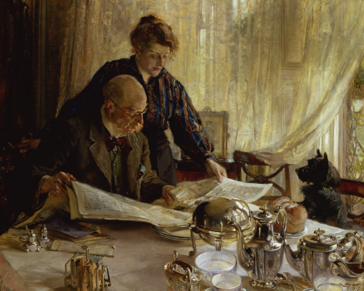 Dépêches - est-il mentionné, 1917 - Edgar Bundy