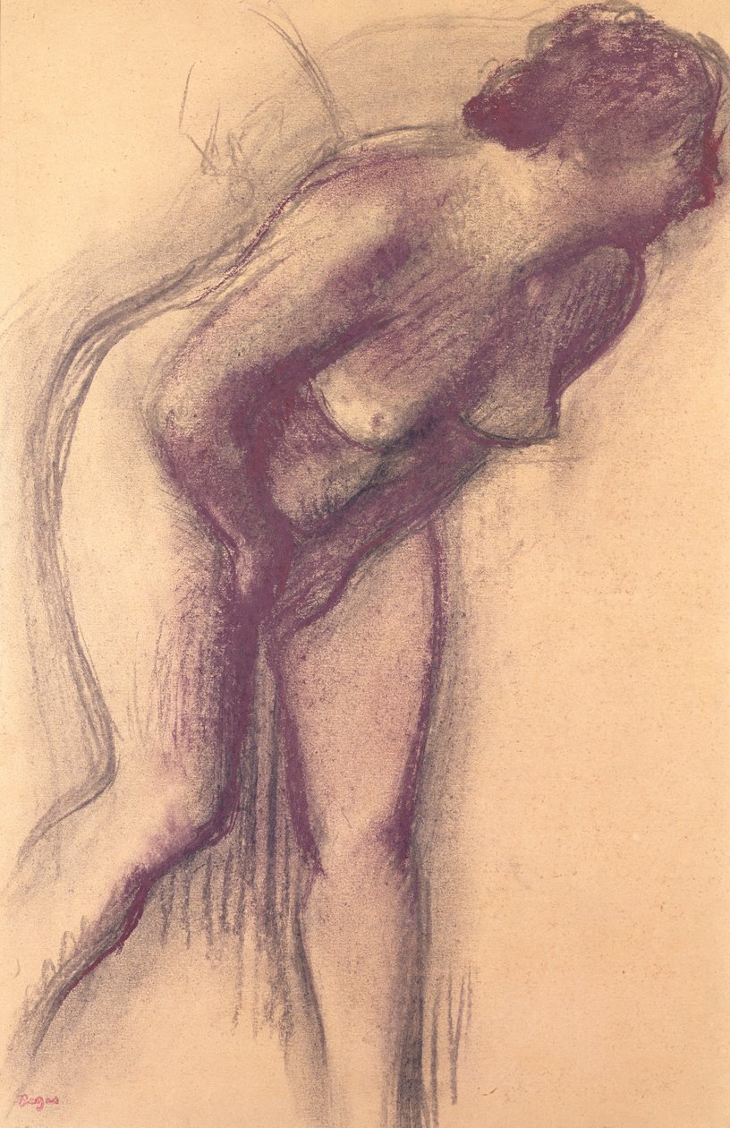 Femme nue debout - Edgar Degas
