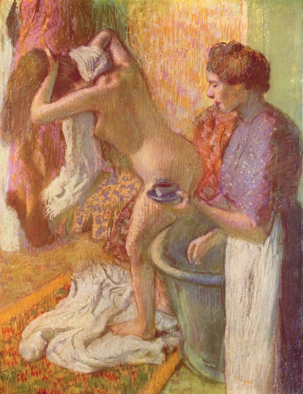 Après le bain - Edgar Degas