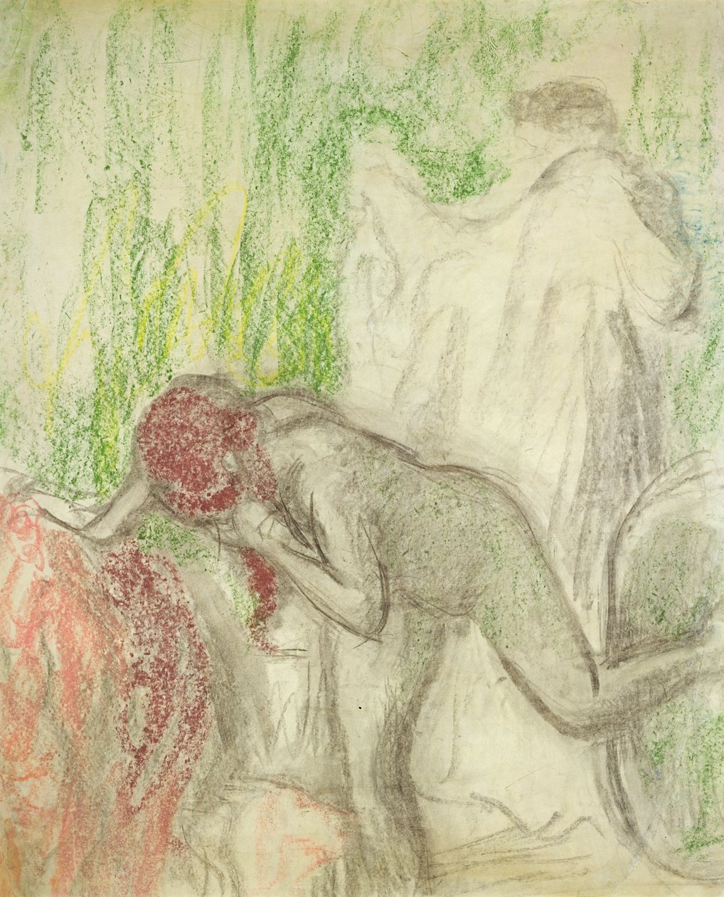 Nu sortant du Bain - Edgar Degas