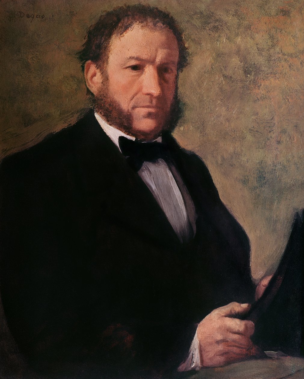 Portrait de Monsieur Ruelle, 1861 - Edgar Degas