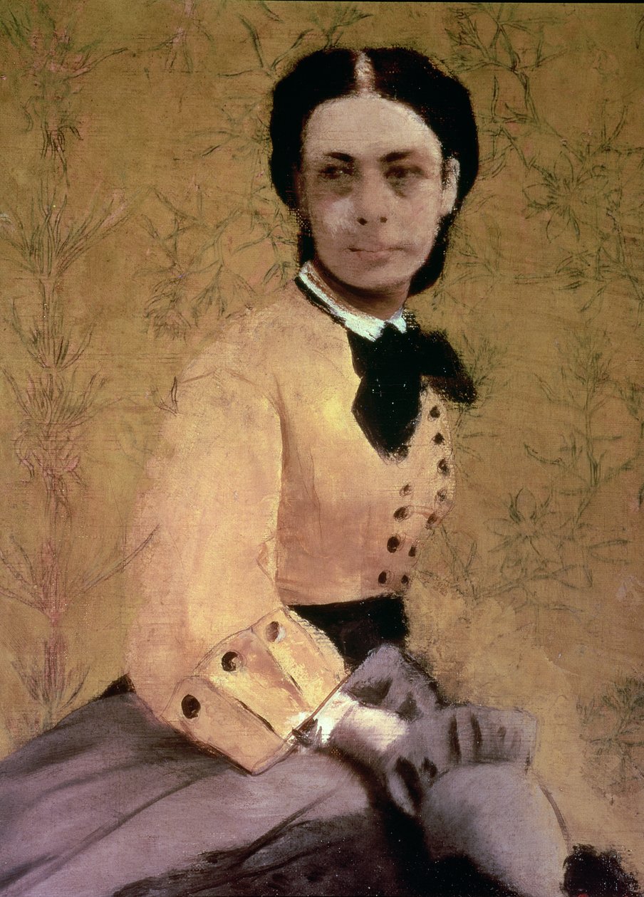 Portrait de la Princesse Pauline de Metternich, vers 1865 - Edgar Degas