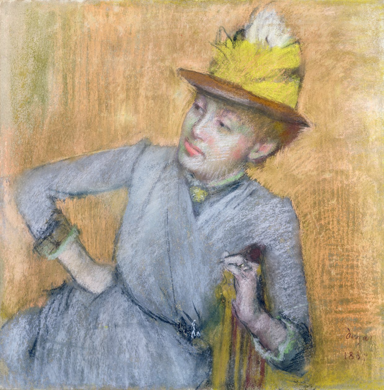 Femme assise, 1887 - Edgar Degas