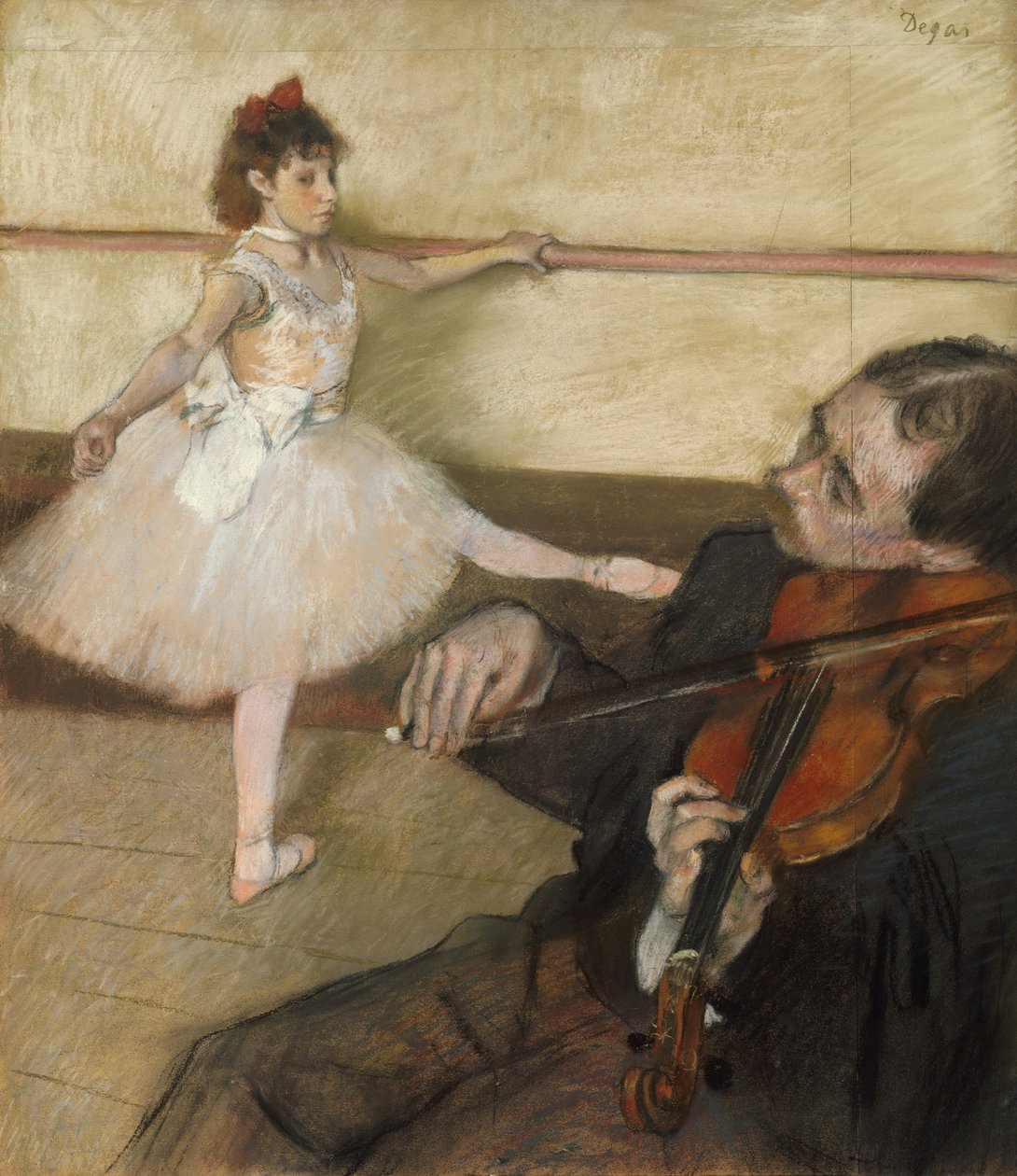 La Leçon de danse, vers 1879 - Edgar Degas