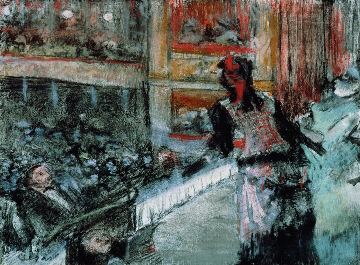 Scène de théâtre - Edgar Degas