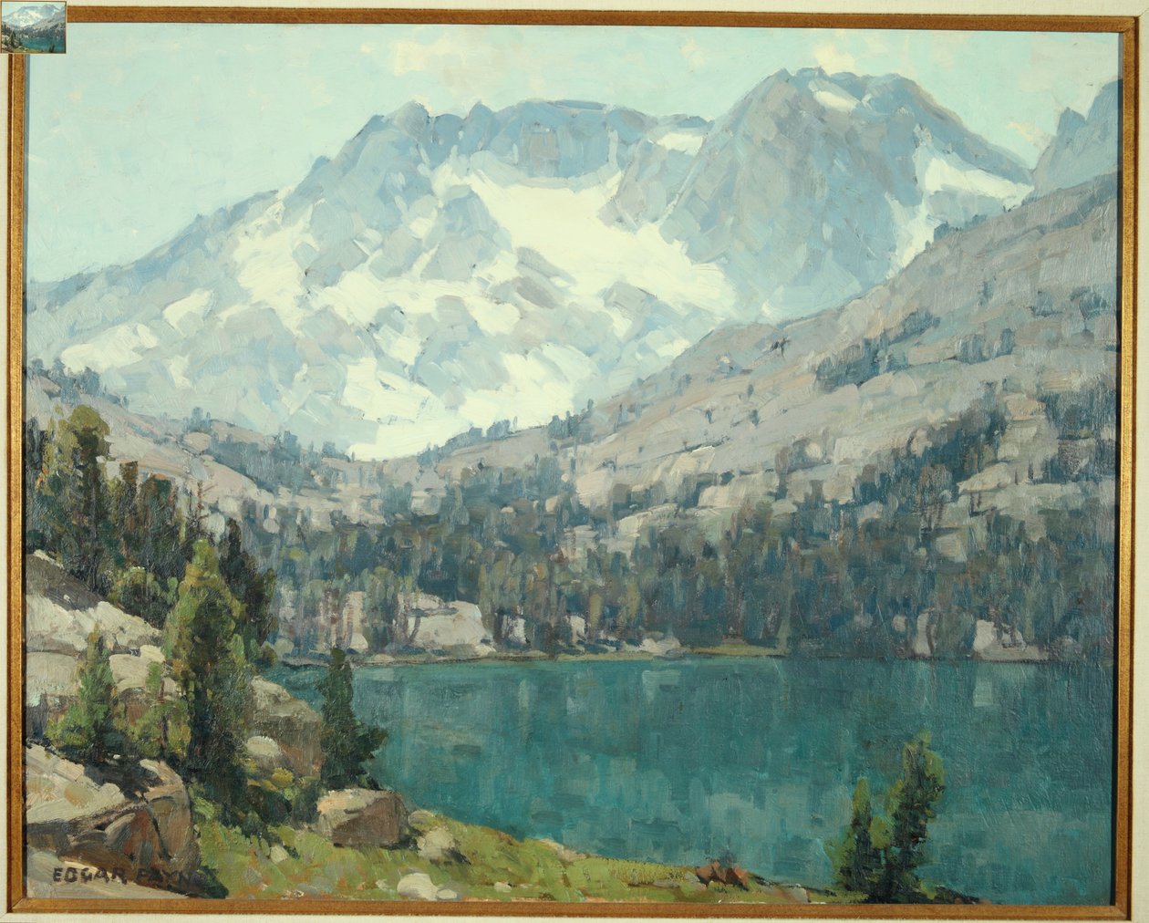 Lac de la Sierra - Edgar Alwin Payne