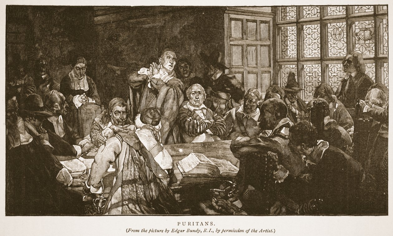 Puritains, illustration de 