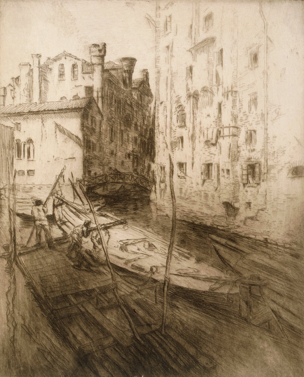 Le Ghetto Juif, Venise, de 