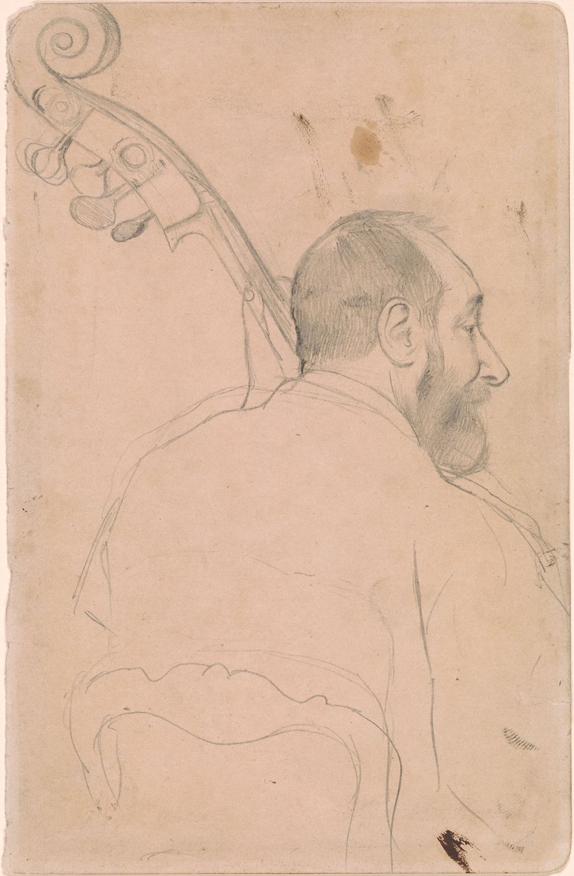 Achille Gouffe, contrebassiste à l