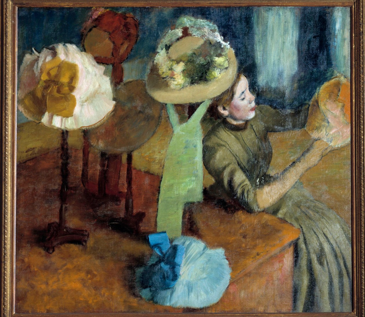 Chez la modiste (ou La Boutique de la modiste) - Edgar Degas