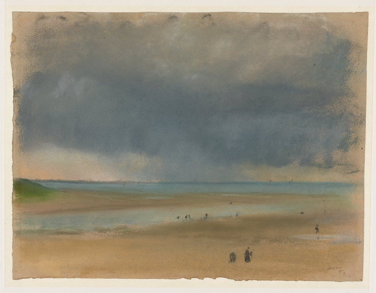 Au bord de la mer - Edgar Degas
