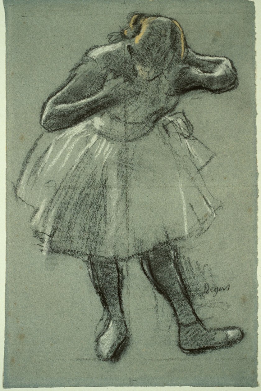 Danseuse se penchant en avant - Edgar Degas