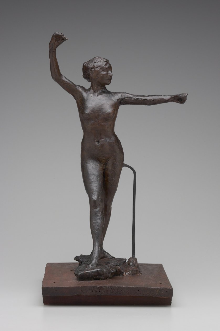 Danseuse prête à danser avec son pied droit en avant, 1882-95 - Edgar Degas