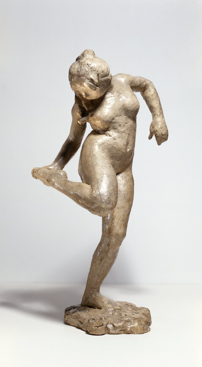 Danseuse regardant la plante de son pied - Edgar Degas