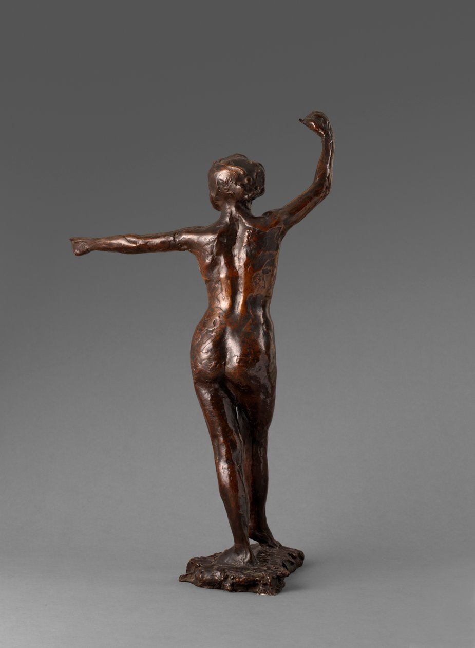 Danseuse prête à danser, pied droit en avant, Précision à la danse, pied droit en avant, 1895-1901 - Edgar Degas