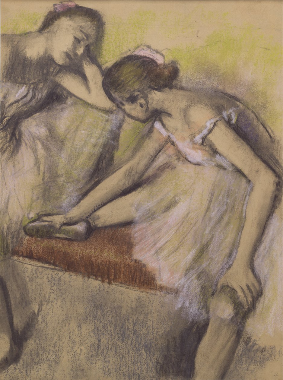 Danseurs au repos, vers 1898 - Edgar Degas
