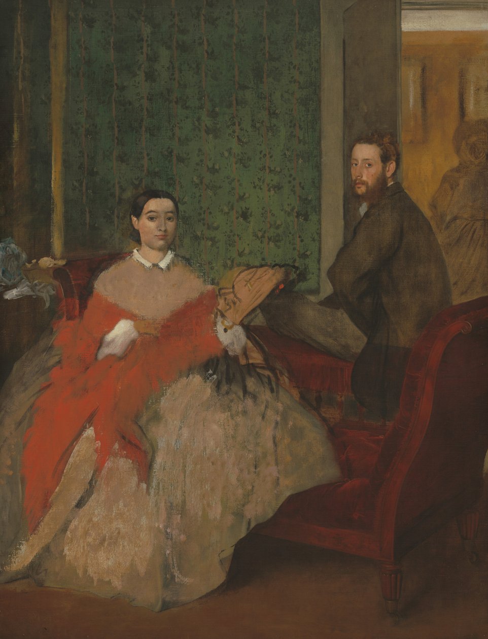 Edmondo et Thérèse Morbilli, vers 1865 - Edgar Degas