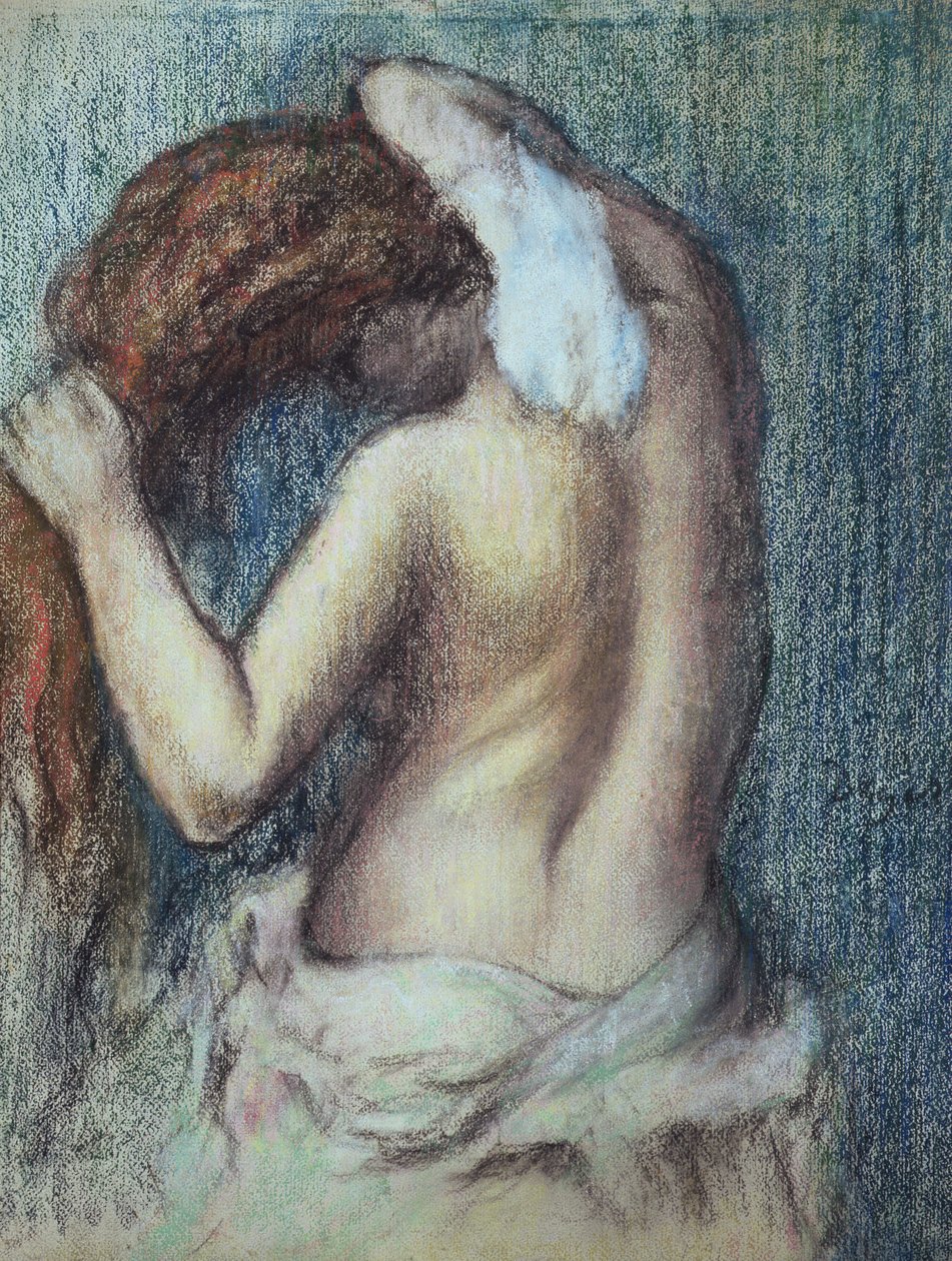 Femme à sa toilette, c.1895 - Edgar Degas