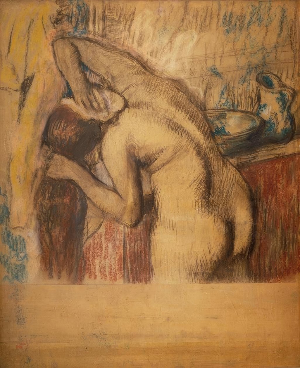 Femme à sa toilette - Edgar Degas