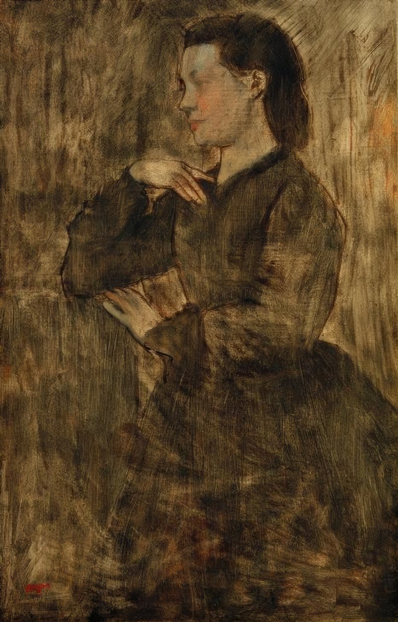 Portrait de femme - Edgar Degas