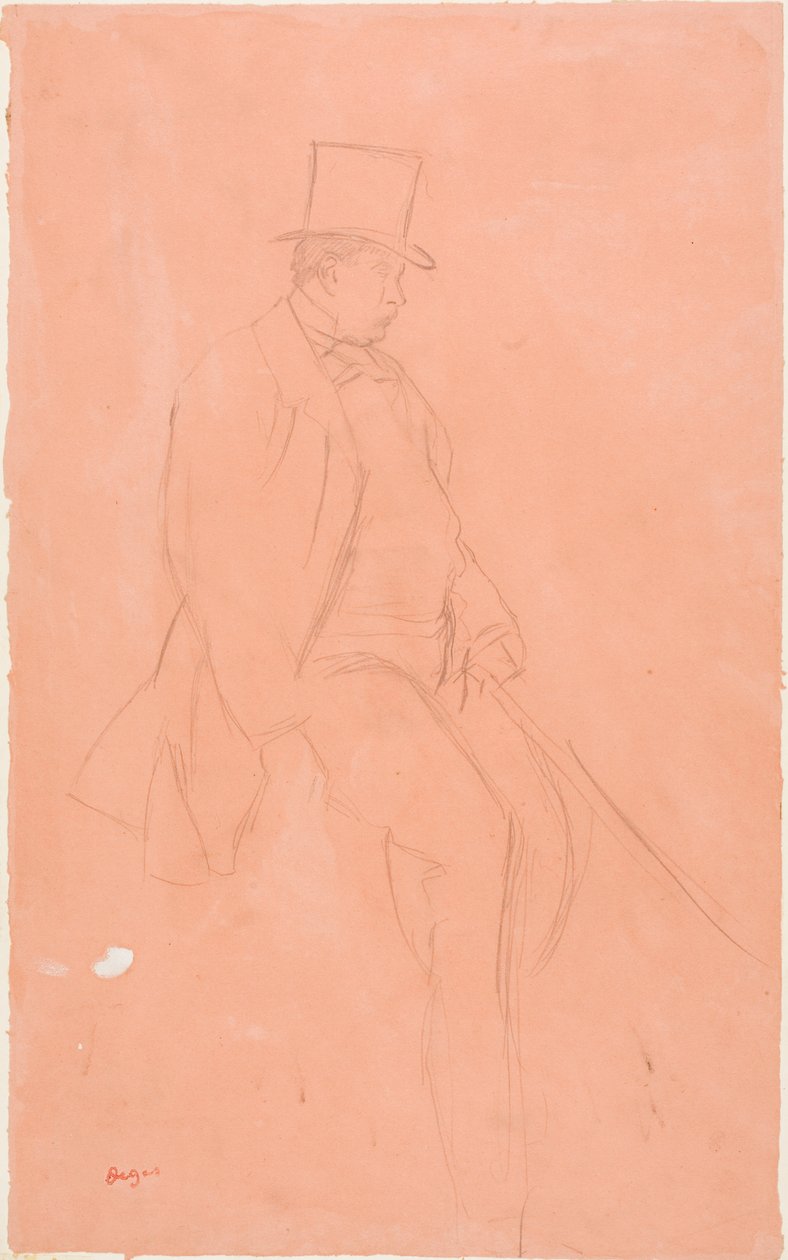 Gentleman Rider - Edgar Degas