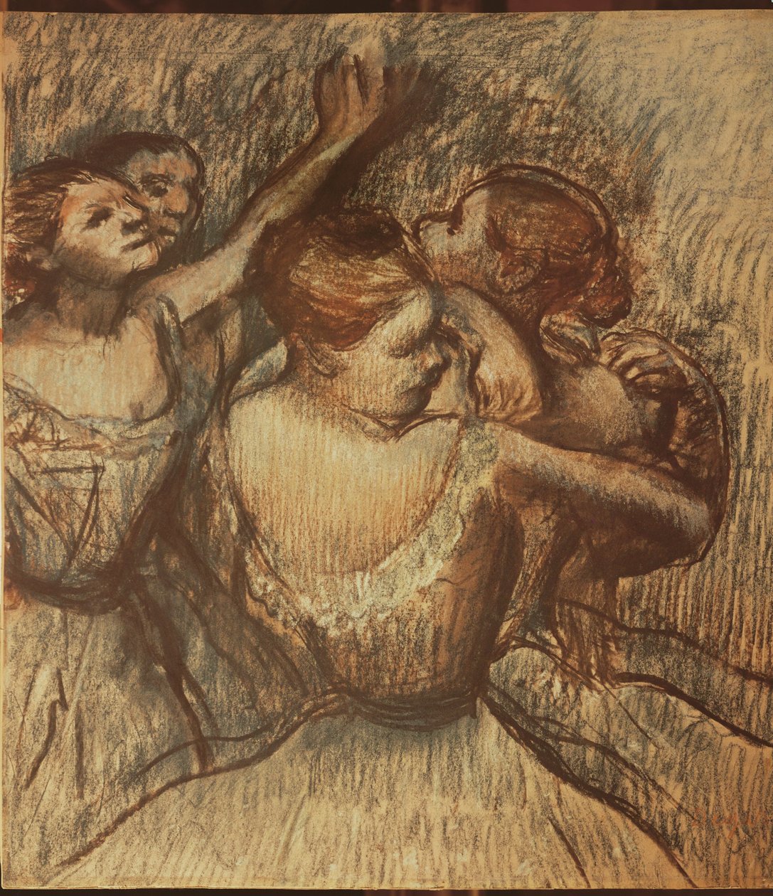 Danseurs verts - Edgar Degas