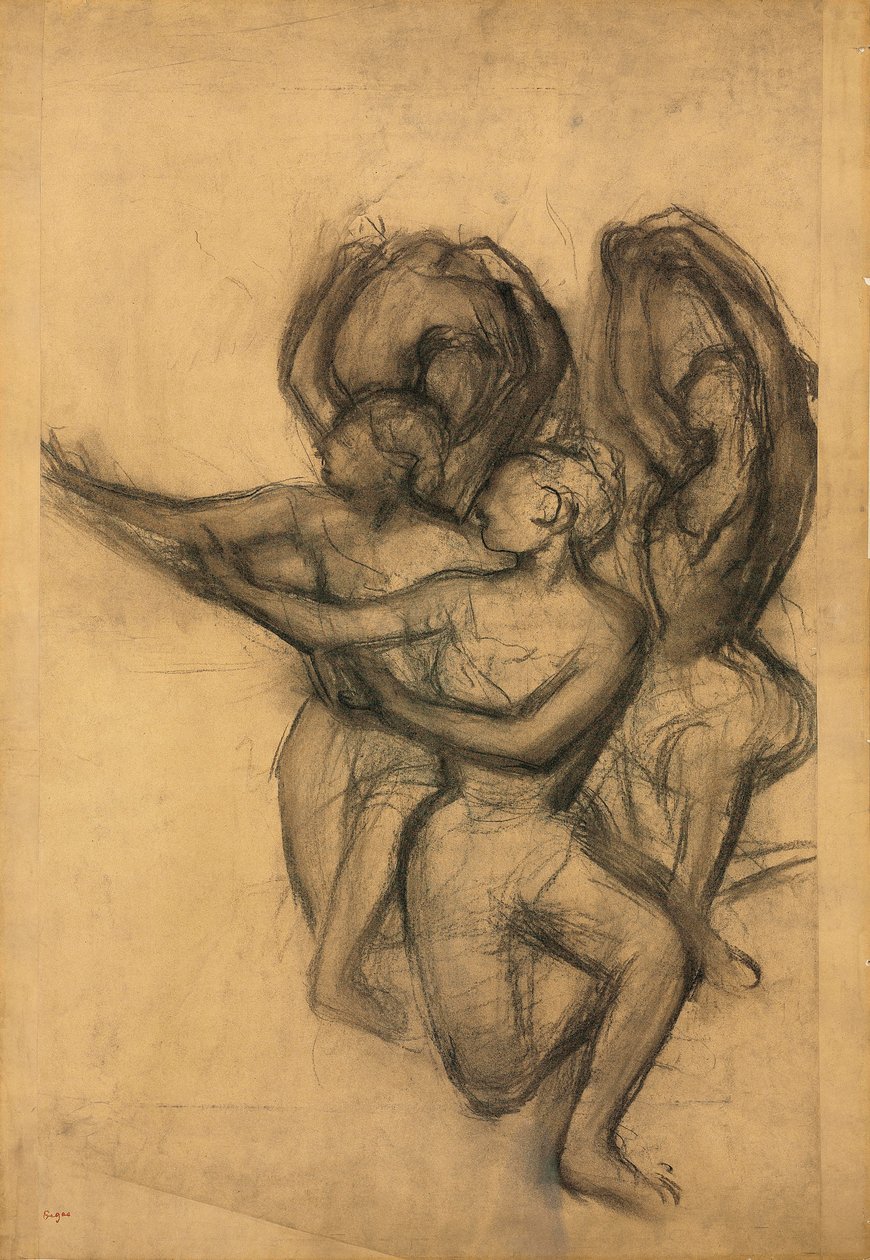 Groupe de danseurs, vers 1895-1900 - Edgar Degas
