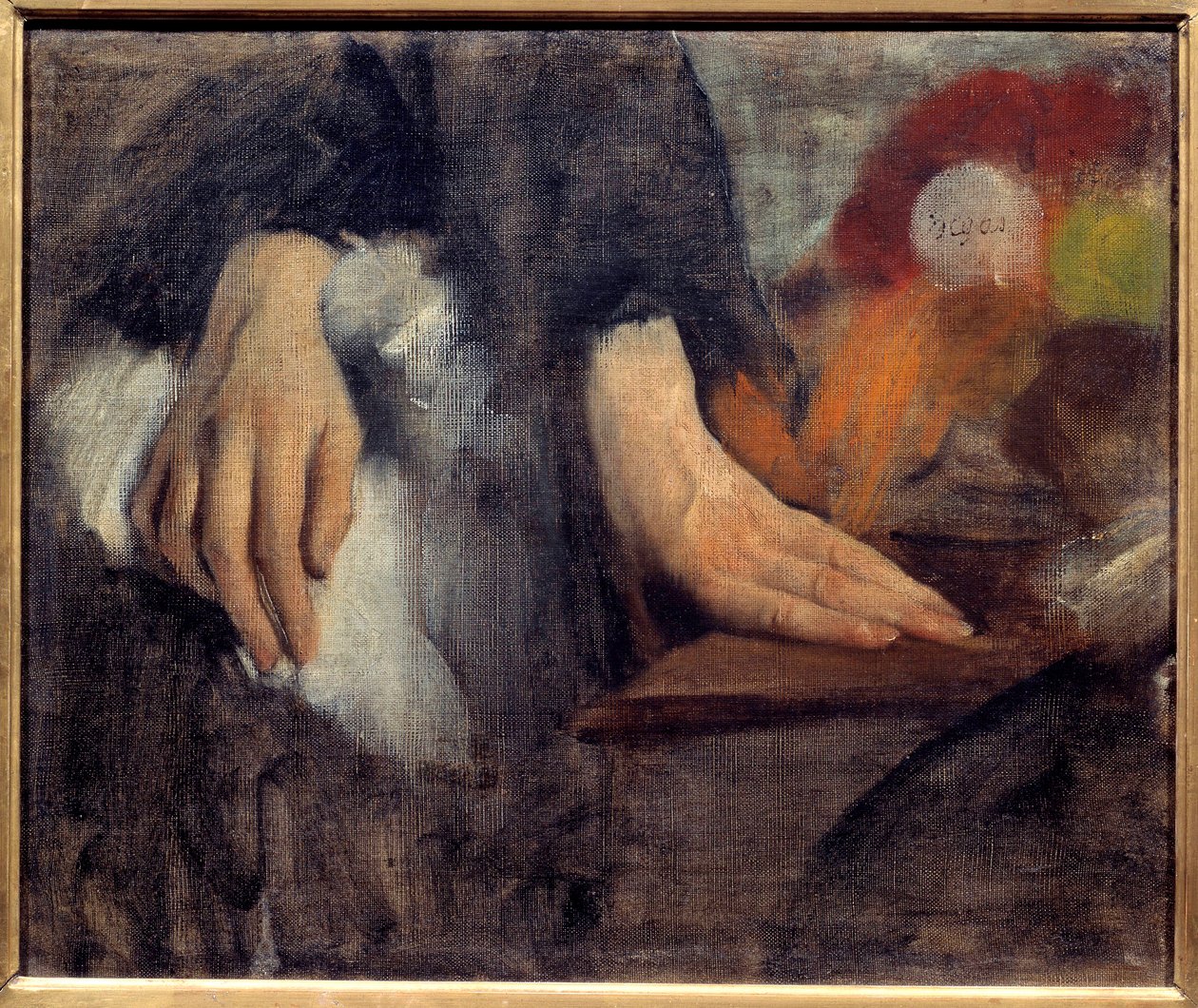 Étude de main pour la famille Bellelli - Edgar Degas