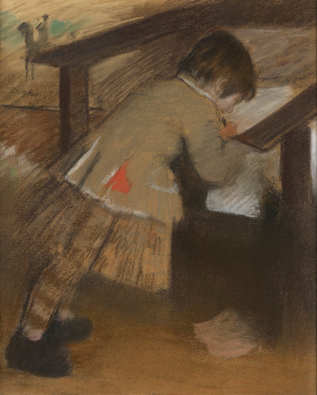 Jacques de Nittis enfant - Edgar Degas