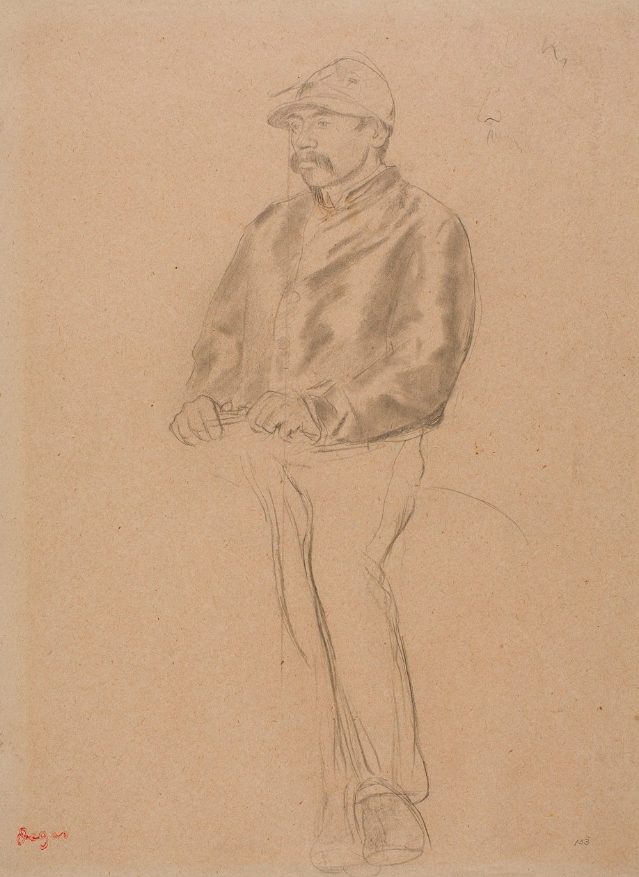 Jockey - Edgar Degas