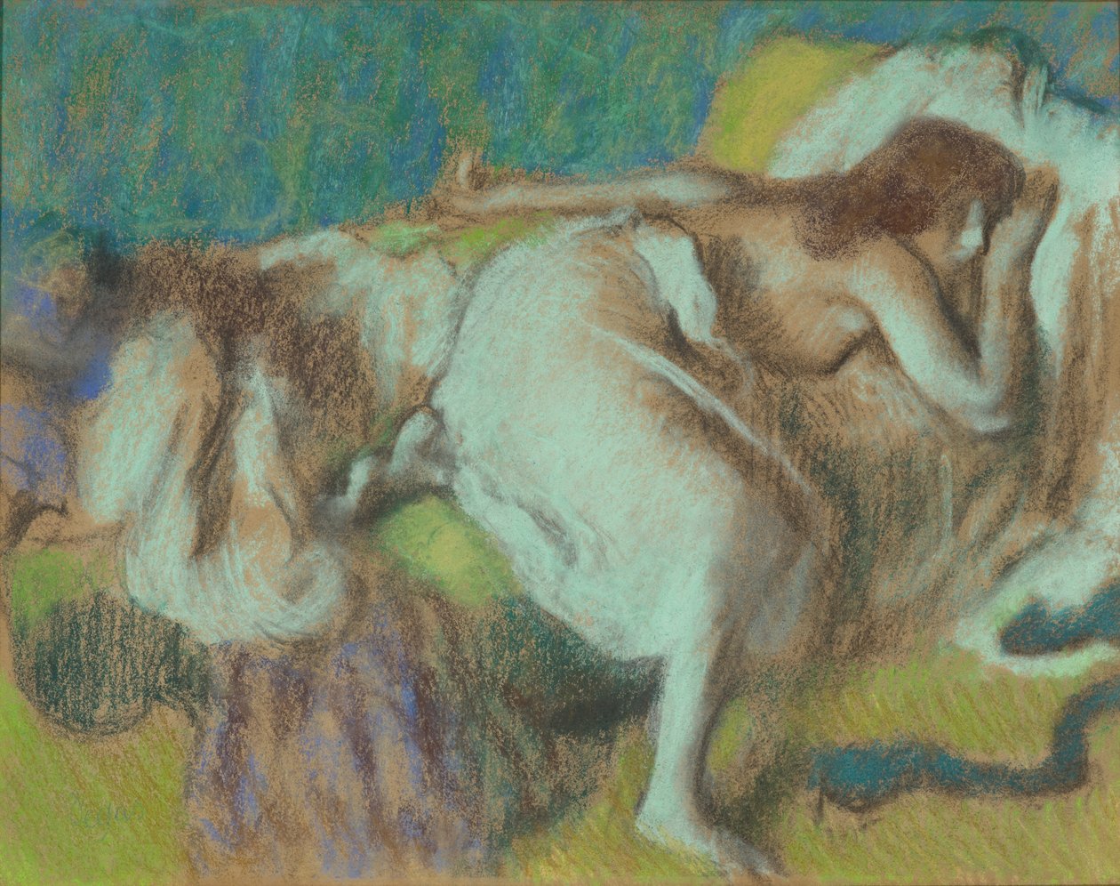 Le Repos, vers 1893 - Edgar Degas