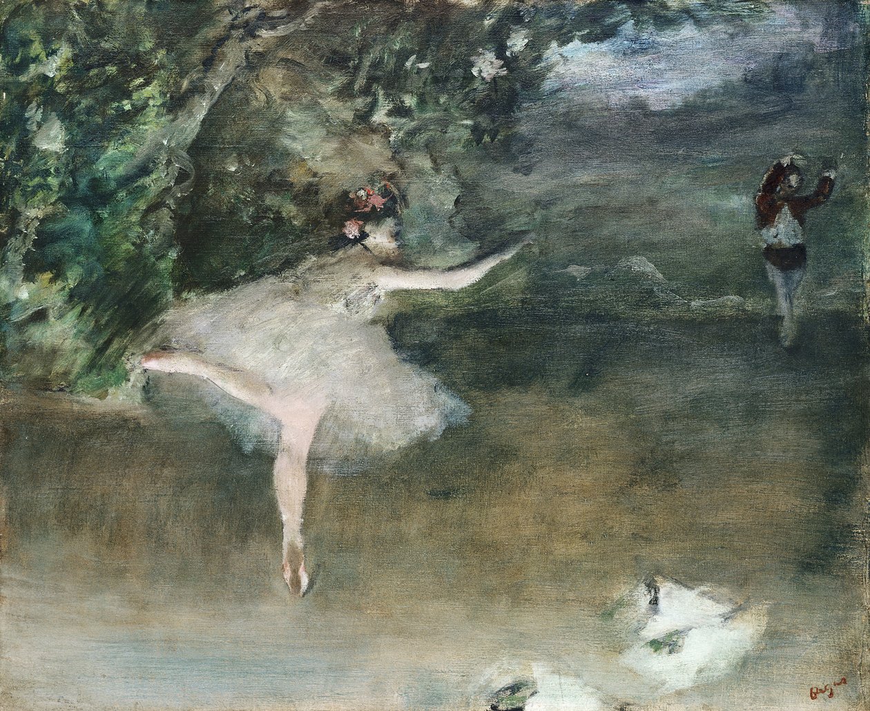 Les Pointes, c.1877-78 - Edgar Degas