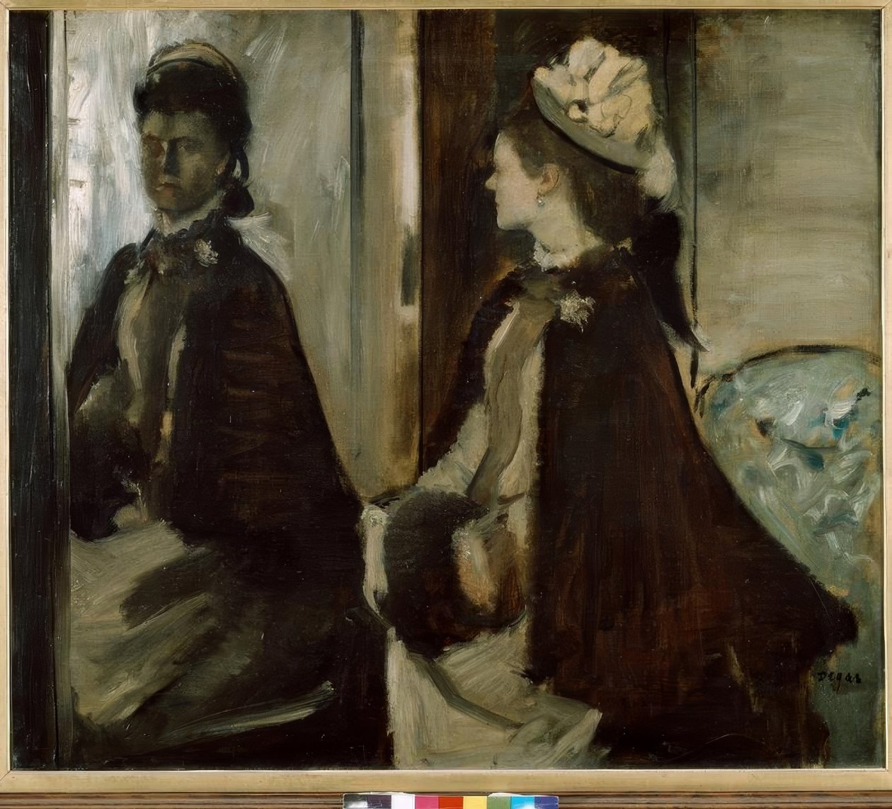 Madame Jeantaud au miroir - Edgar Degas