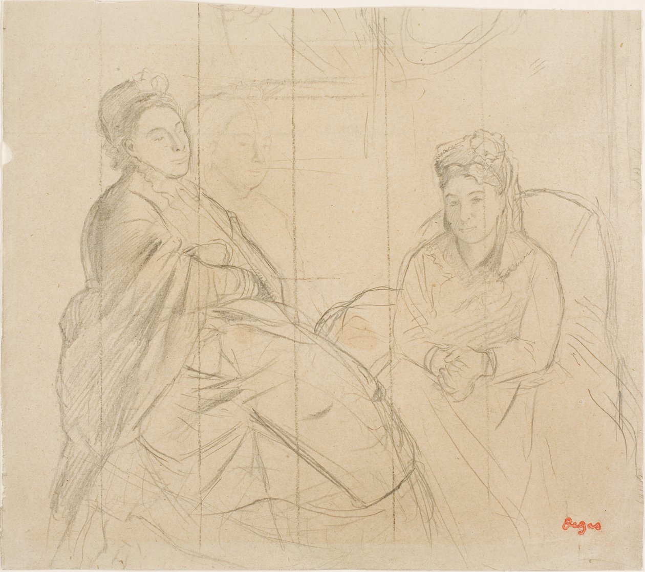 Madame Lisle et Madame Loubens - Edgar Degas