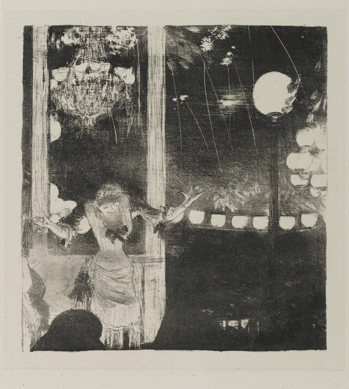 Mlle Becat au Café des Ambassadeurs, 1877-78 - Edgar Degas