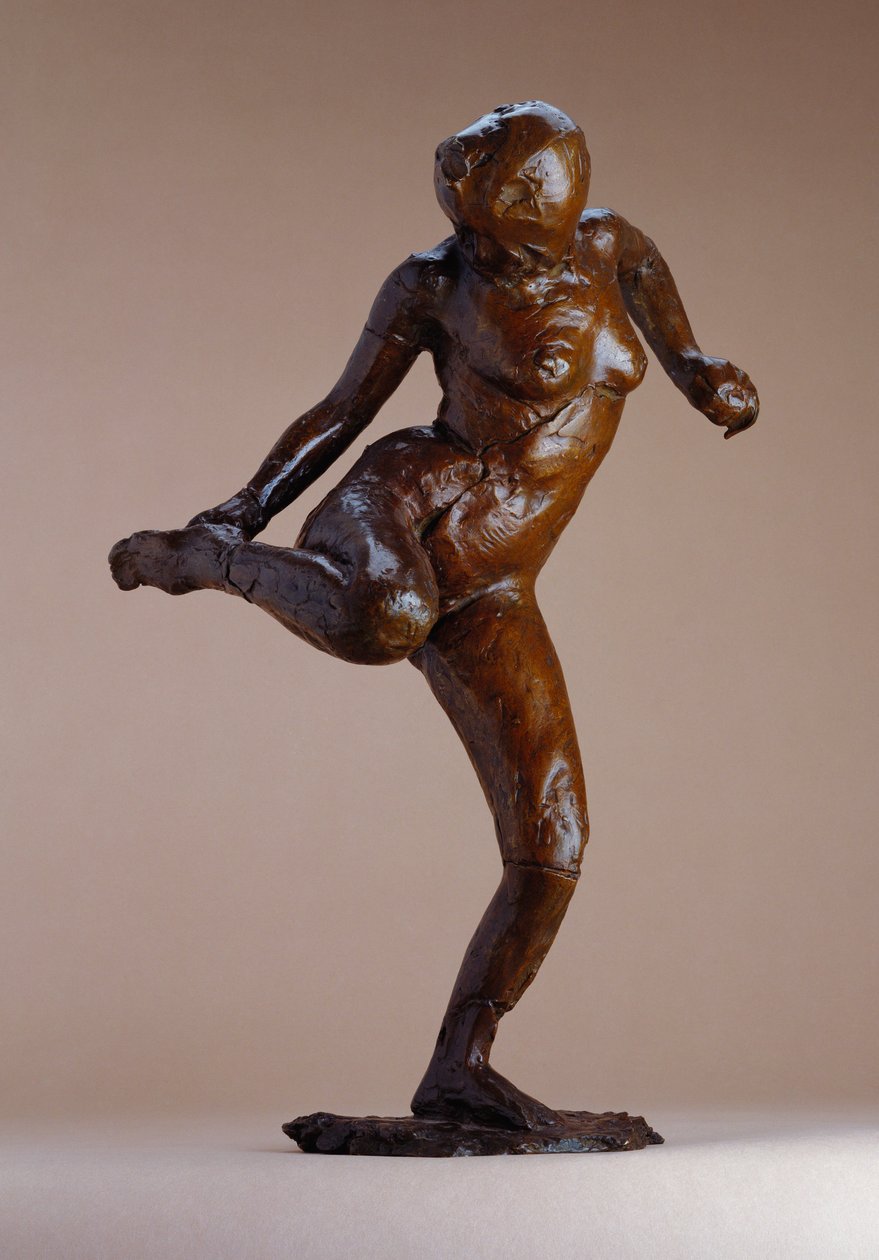 Nu regardant la plante de son pied droit - Edgar Degas
