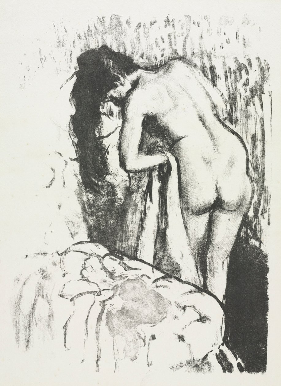 Femme nue debout, se séchant, 1891-1892 - Edgar Degas