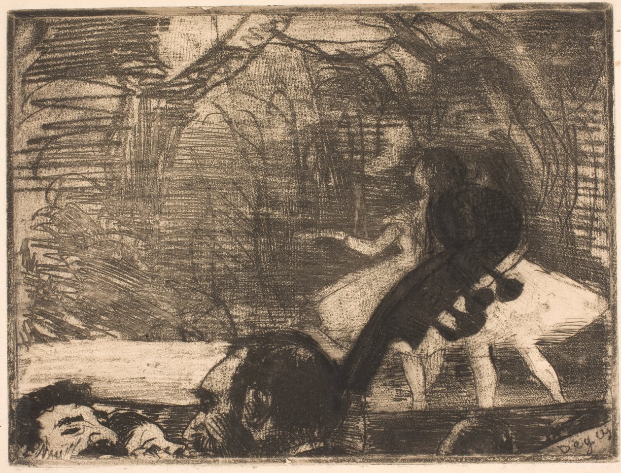 Sur scène - Edgar Degas