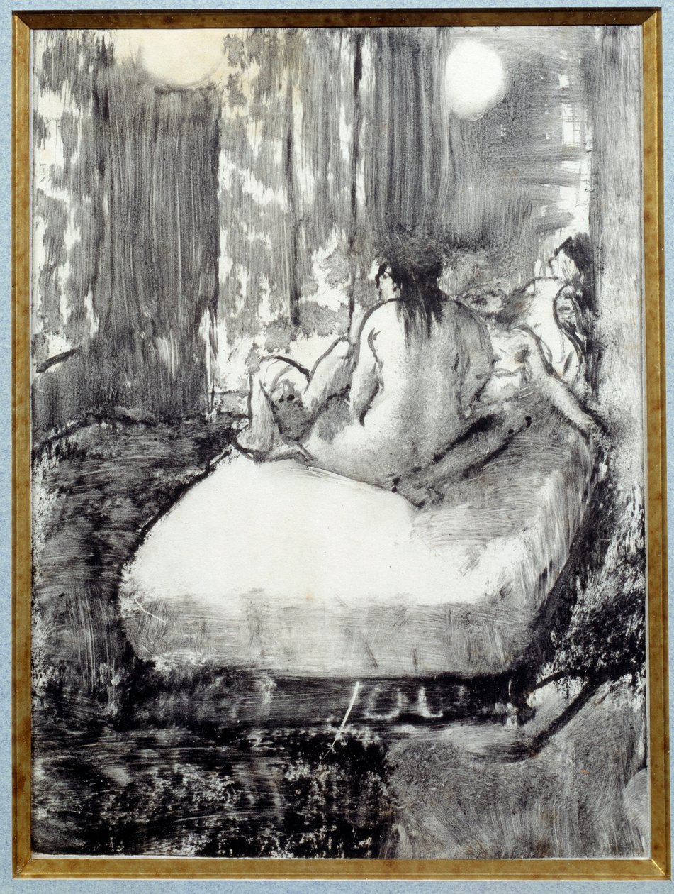 Sur le lit - Edgar Degas