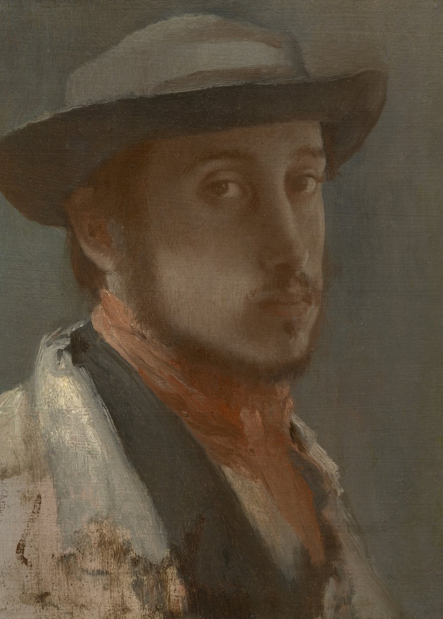 Autoportrait, vers 1857-58 - Edgar Degas