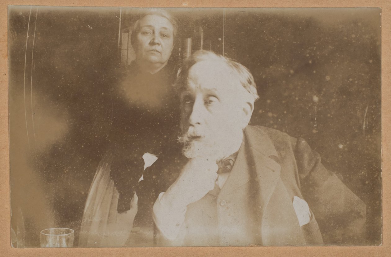 [Autoportrait avec Zoé Closier] - Edgar Degas