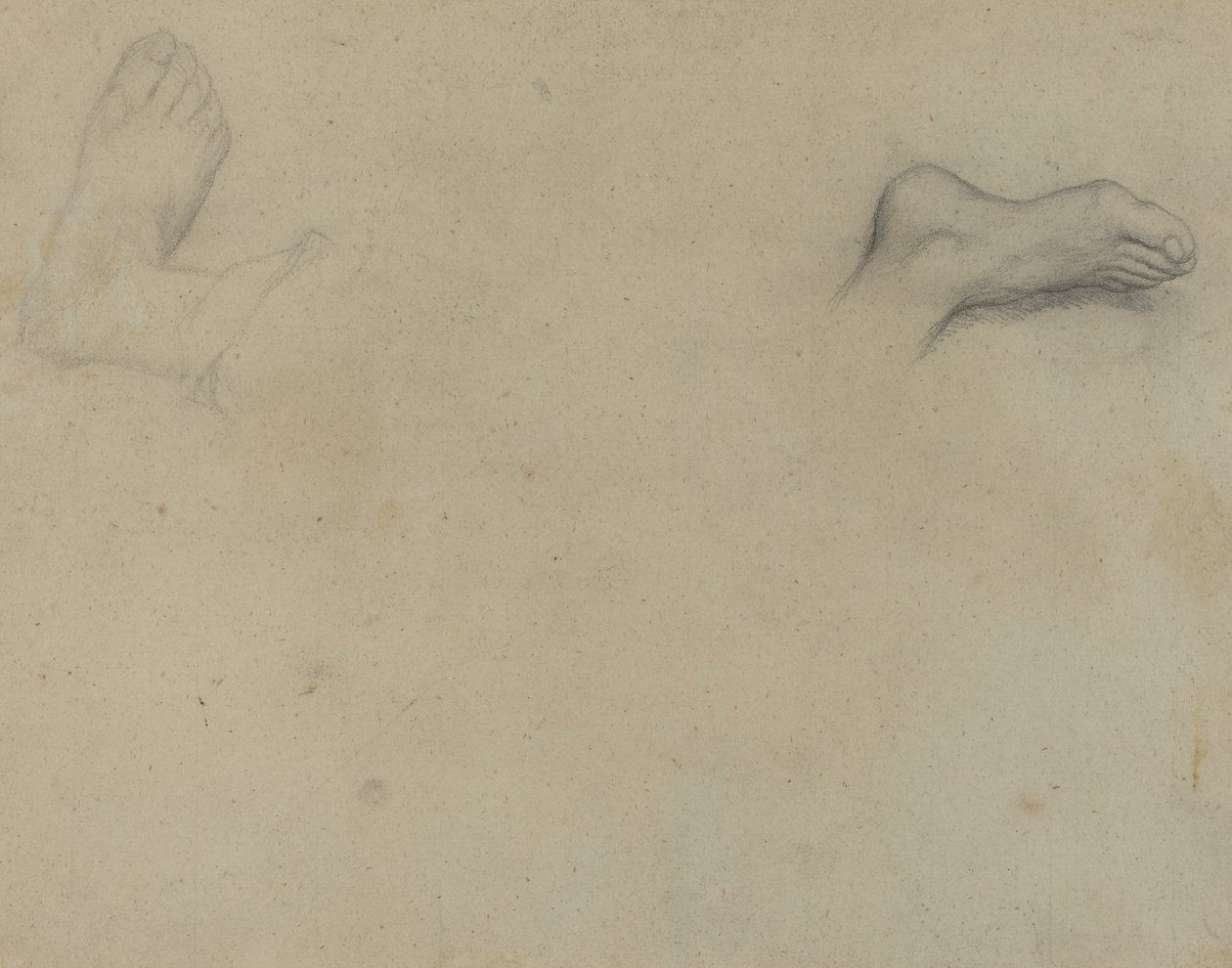 Études de pieds - Edgar Degas