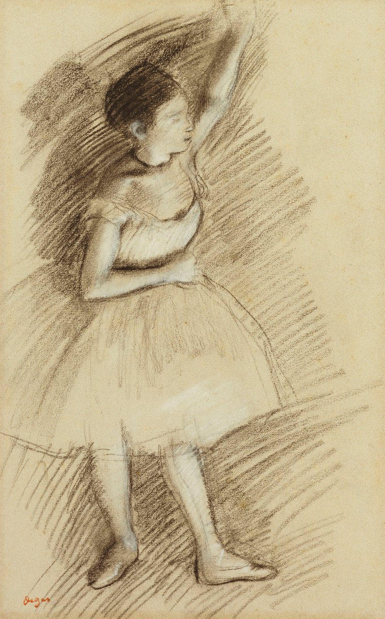 Étude de Danseuse - Edgar Degas