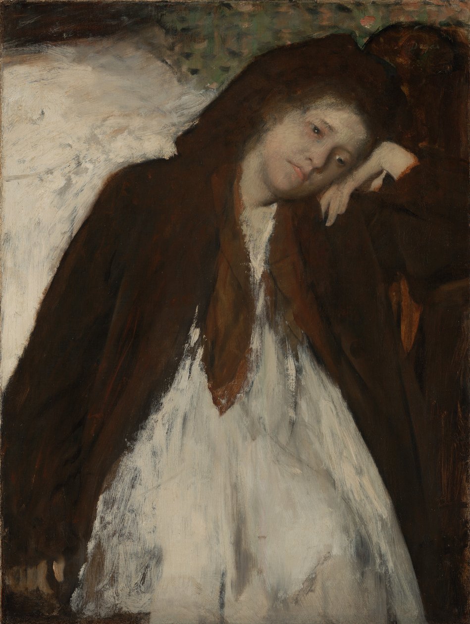 Le convalescent, vers 1872-janvier 1887 (Huile sur toile) - Edgar Degas